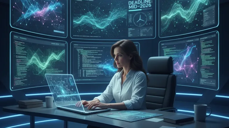 Data scientist mastering Python libraries for data analysis and machine learning by mid-2026