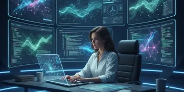 Data scientist mastering Python libraries for data analysis and machine learning by mid-2026