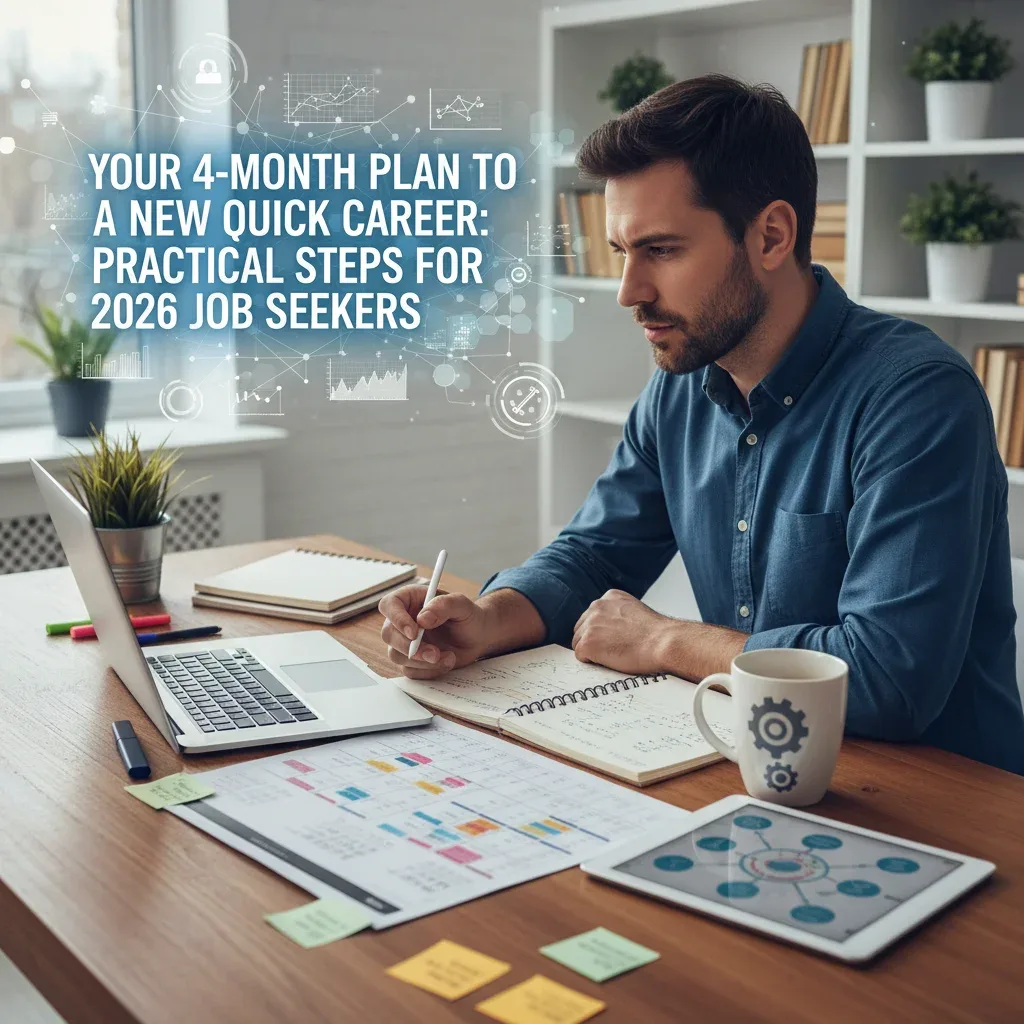 Focused individual planning quick career steps for 2026