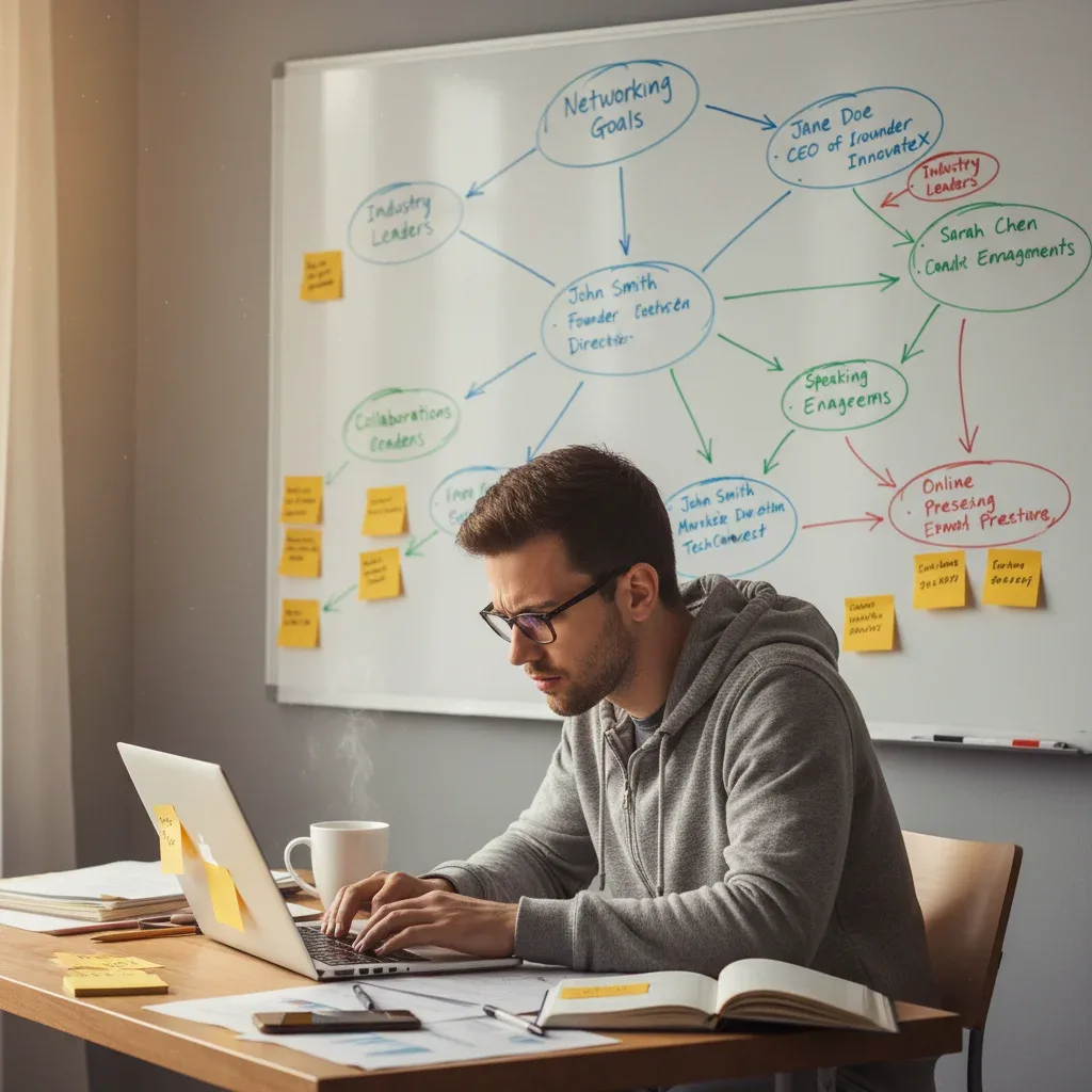 Strategic networking planning for career advancement in the US