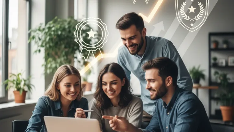 Young professionals collaborating, symbolizing quick career certification benefits