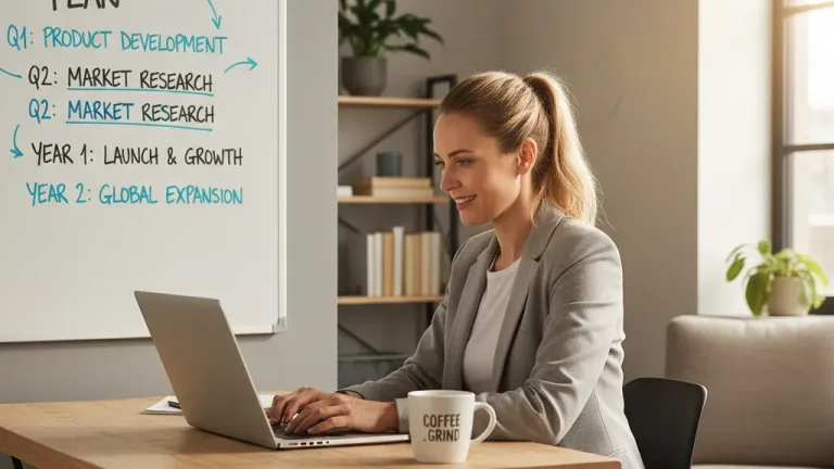 US entrepreneur planning side hustle to main career transition