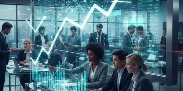 Professionals navigating a dynamic quick career job market in 2026, illustrating growth and adaptability.