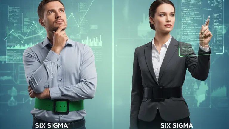 Six Sigma Green Belt vs Black Belt certification decision for 2026 career advancement