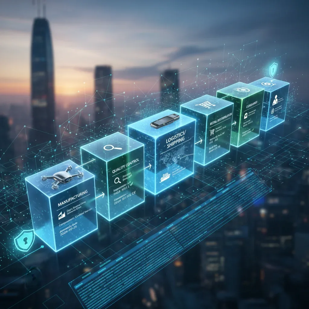 Blockchain enhancing supply chain transparency and traceability