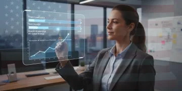 US professional strategizing to overcome career plateau with a 90-day action plan