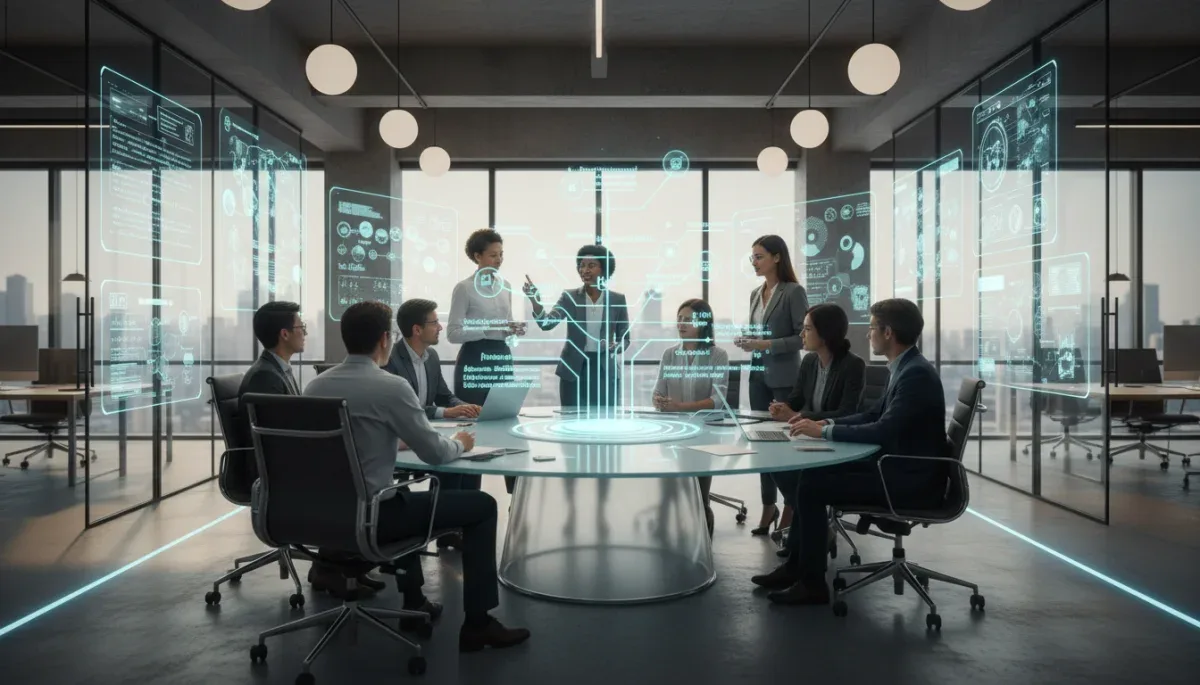 Professionals collaborating to future-proof careers with adaptability skills