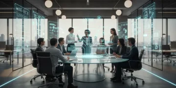Professionals collaborating to future-proof careers with adaptability skills