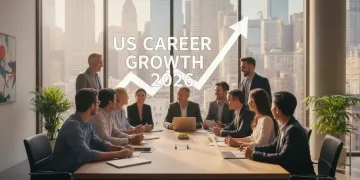 Professionals discussing a 12-month mentorship strategy for career growth in the US.