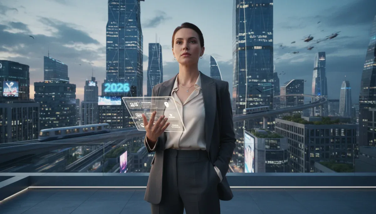Professional woman accelerating her quick career search on a tablet in 2026