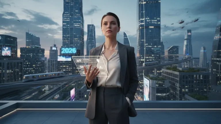 Professional woman accelerating her quick career search on a tablet in 2026