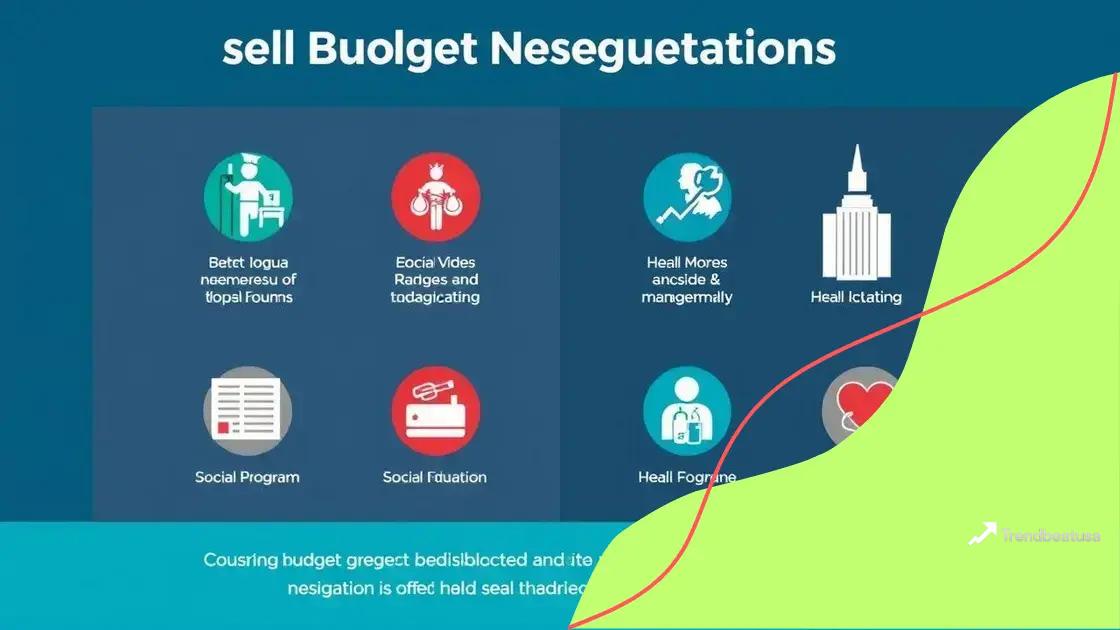 impact of negotiations on social programs