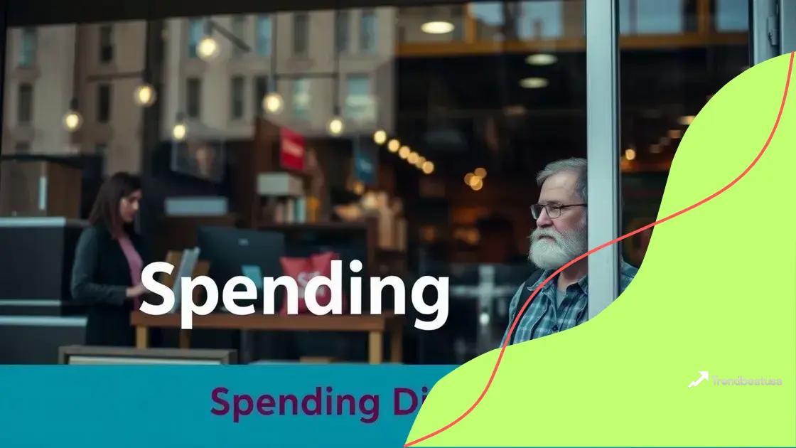 Impact of spending dips on businesses