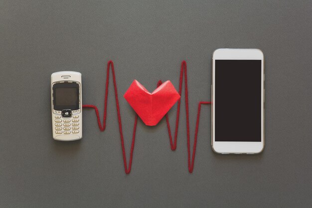 A collage featuring various telehealth technologies, including wearable health trackers, smartphone apps for virtual consultations, and remote monitoring devices. The collage represents the diverse technological landscape of telehealth.